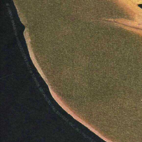 Vintage 90s Fred Flintstone Saxophone Jazz Cartoon Single Stitch Shirt Adult XL - Picture 5 of 5